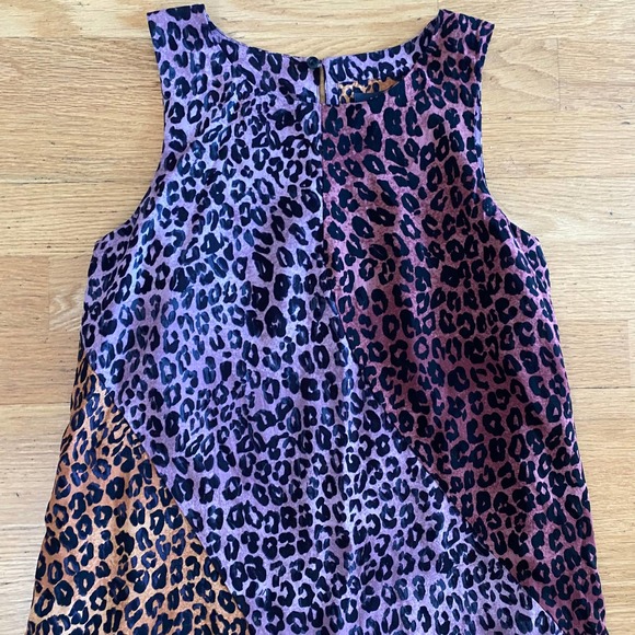 Anthropologie Maeve Wynn Cheetah Patchwork Hippie Coastal Granola Boho P… - Picture 4 of 7